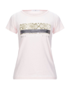 Mr Massimo Rebecchi T-shirts In Pink