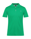 Paul & Shark Polo Shirts In Green