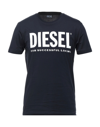 Diesel T-shirts In Blue