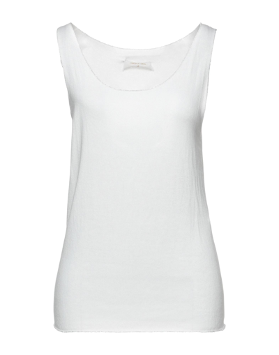 Paola Aragone Tops In White