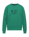 Ndegree21 Sweatshirts In Green