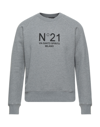 Ndegree21 Sweatshirts In Grey