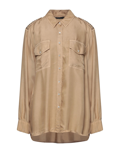 Mason's Shirts In Beige