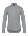 Drumohr Shirts In Grey
