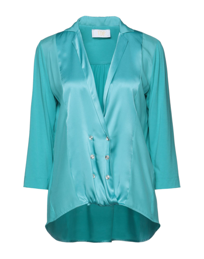 Vdp Collection Blouses In Blue