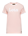 Lois T-shirts In Pink