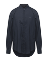 Armani Exchange Shirts In Dark Blue