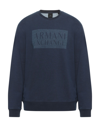Armani Exchange Sweatshirts In Blue