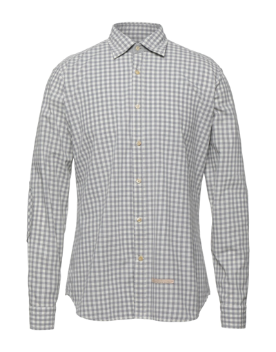 Tintoria Mattei 954 Shirts In Grey