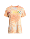 KENZO KENZO WOMAN T-SHIRT LIGHT YELLOW SIZE XS COTTON