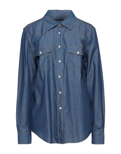 Jacob Cohёn Denim Shirts In Blue