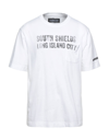Barbour T-shirts In White
