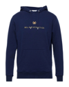 Bel-air Athletics Man Sweatshirt Midnight Blue Size L Cotton In Blue