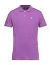 Beverly Hills Polo Club Polo Shirts In Mauve
