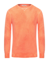 Kangra Cashmere Sweatshirts In Orange