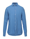 B.d.baggies Denim Shirts In Azure