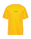 Vans T-shirts In Yellow
