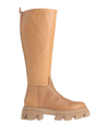 Steve Madden Knee Boots In Camel