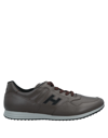 Hogan Sneakers In Dark Brown