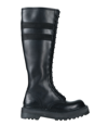 Premiata Striped Knee-high Boots In Black