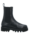 High Ankle Boots In Black