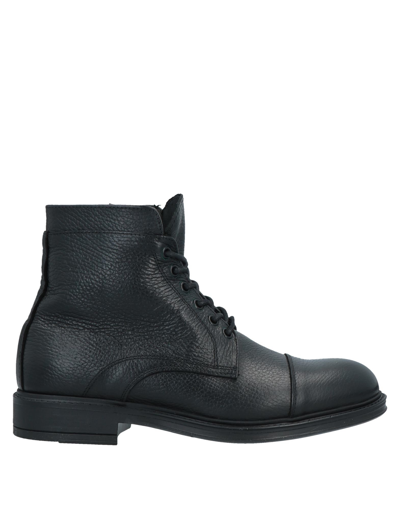 Alessandro Gilles Ankle Boots In Black