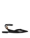 Tom Ford Ballet Flats In Black