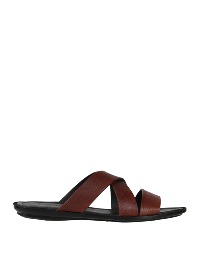 Doucal's Sandals In Brown