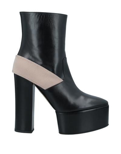 Ndegree21 Ankle Boots In Black