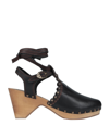 Isabel Marant Woman Mules & Clogs Black Size 6.5 Calfskin