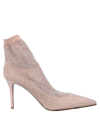 Le Silla Ankle Boots In Blush