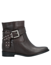 Oroscuro Ankle Boots In Dark Brown
