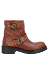 Oroscuro Ankle Boots In Tan