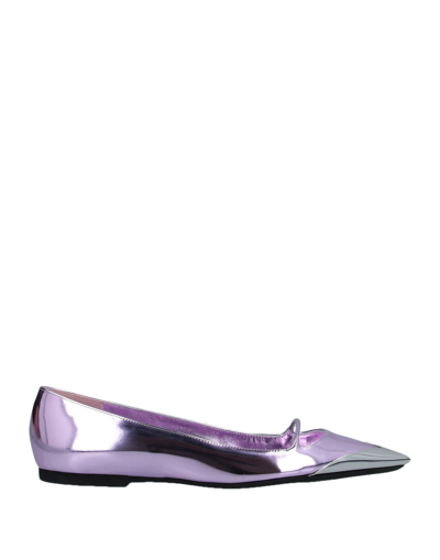 Ndegree21 Ballet Flats In Pink