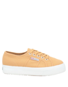 Superga Sneakers In Ocher