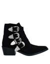 Toga Ankle Boots In Black