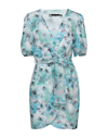 Patrizia Pepe Sera Short Dresses In Sky Blue
