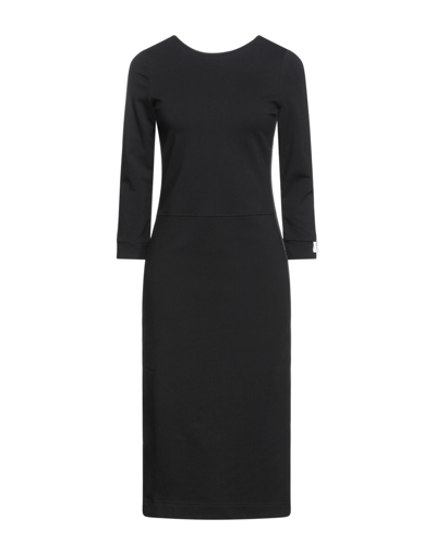 Noumeno Concept Midi Dresses In Black | ModeSens