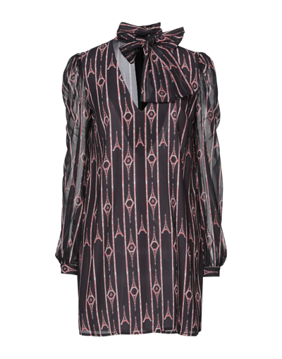 Gaelle Paris Short Dresses In Black