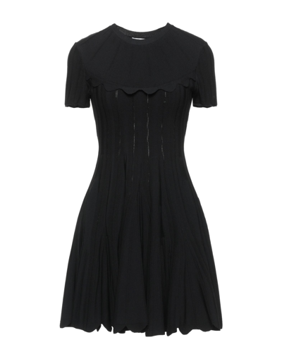 Valentino Short Dresses In Black