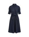 Ralph Lauren Midi Dresses In Dark Blue