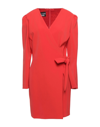 Boutique Moschino Short Dresses In Red