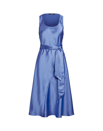 Lauren Ralph Lauren Midi Dresses In Blue