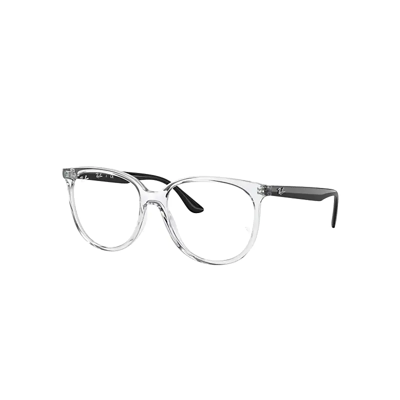 Ray Ban Rb4378v Eyeglasses Black Frame Clear Lenses Polarized 52-16