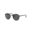 Ray Ban Rb3691 Sunglasses Black Frame Grey Lenses 51-21 In Black