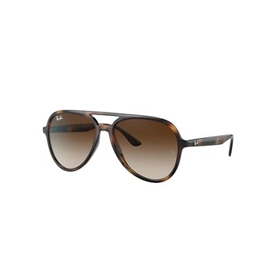 Ray Ban Rb4376 Sunglasses Havana Frame Brown Lenses 57-16