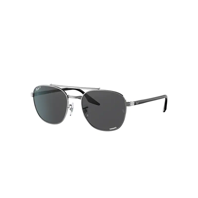 Ray Ban Rb3688 Chromance Sunglasses Black Frame Grey Lenses Polarized 52-19