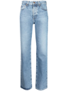Ag Clove High Waist Straight Leg Jeans In Venice Canal