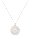 DOWER & HALL ENGRAVED COMPASS NECKLACE