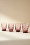 Anthropologie Bombay Juice Glasses, Set Of 4 By  In Purple Size S/4 Juice